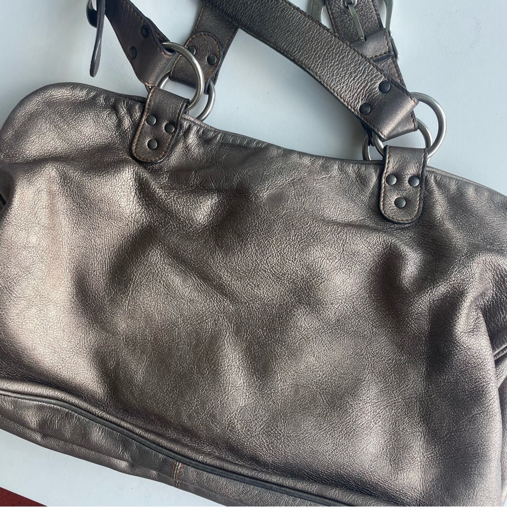 Dior gaucho bag Shimmering Bronze and Brown Handbag - Picture 4 of 8